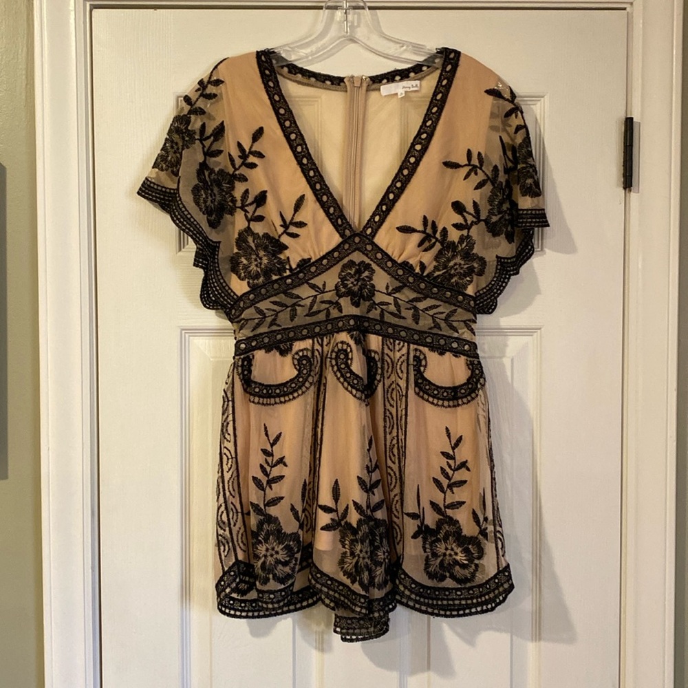 WORN ONCE! Great Condition, Sassy Romper!